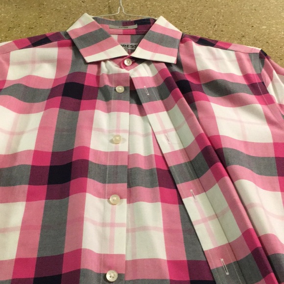 Express Fitted Small Dress Shirt - Picture 3 of 5